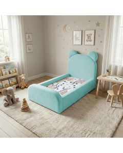 Cama Montessoriana Juvenil Segura e Confortável Soft com Colchão Acqua